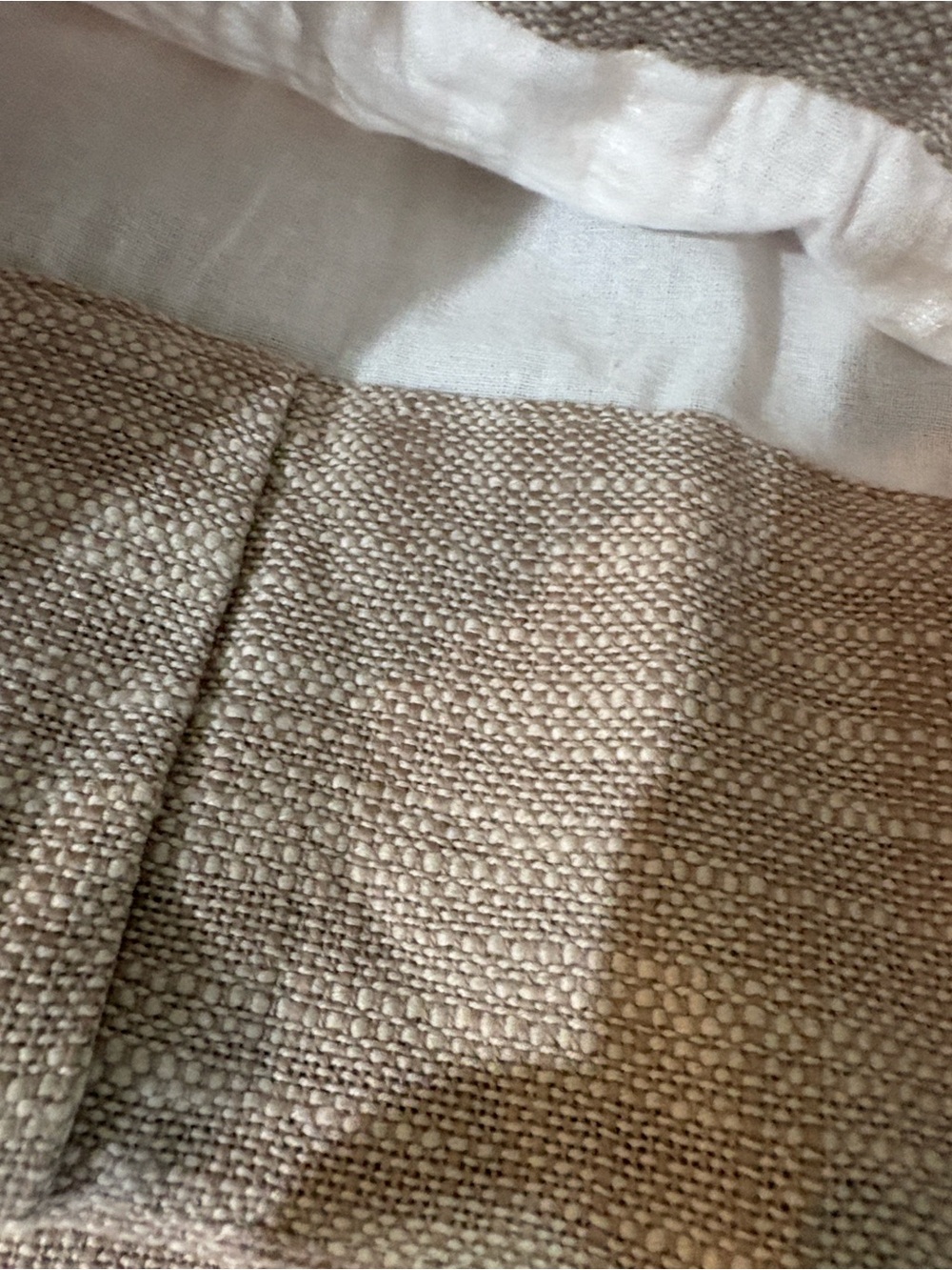 Quince Textured Curtain Flax - Picture 6 of 6